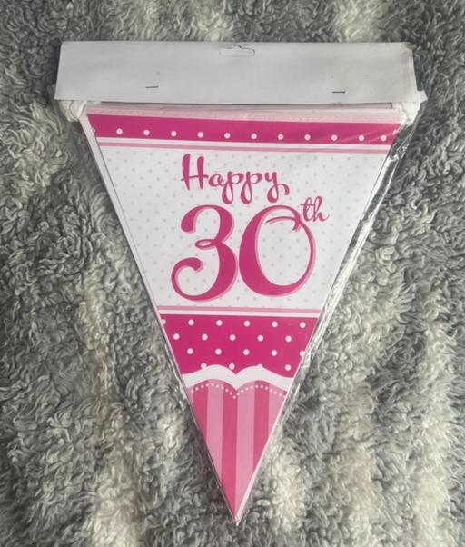 Classes West Midlands Sandwell - Photos for Happy 30th Flag Bunting