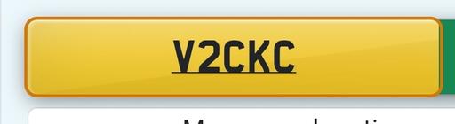 Vehicles Hertfordshire East Hertfordshire - Photos for V2CKC PRIVATE PLATE FOR SALE