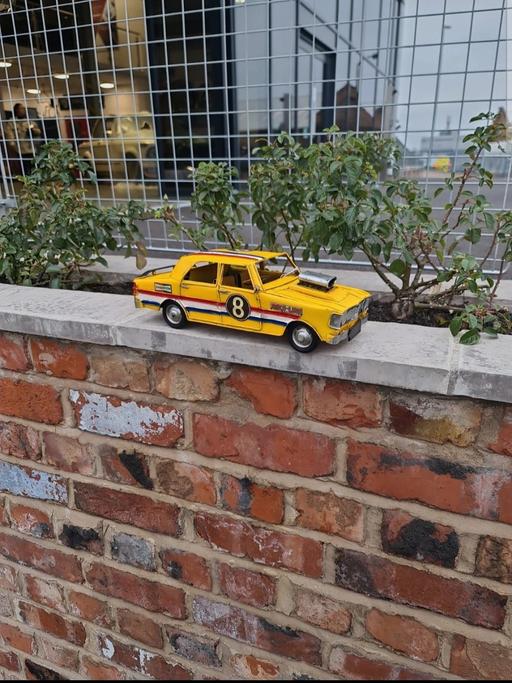 Buy & Sell Leicestershire Leicester - Photos for Vintage Stock Racing Car Yellow - 31cm