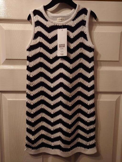 Buy & Sell Leicestershire Charnwood - Photos for Girls black/white dress size 6-7 years