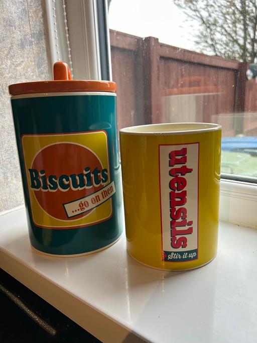 Buy & Sell County Durham South West Industrial Estate - County Durham - Photos for Debenhams retro utensils & biscuit jars