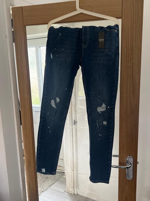 Buy & Sell Hertfordshire Welwyn Hatfield - Photos for Boohoo men’s ripped jeans