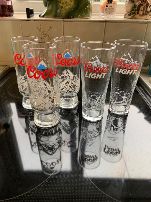 Buy & Sell West Midlands Walsall - Photos for Coors larger glass’s