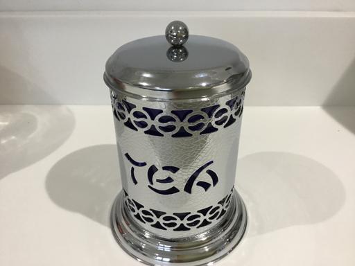 Buy & Sell East Sussex Lewes - Photos for Vintage Chrome Tea Caddy