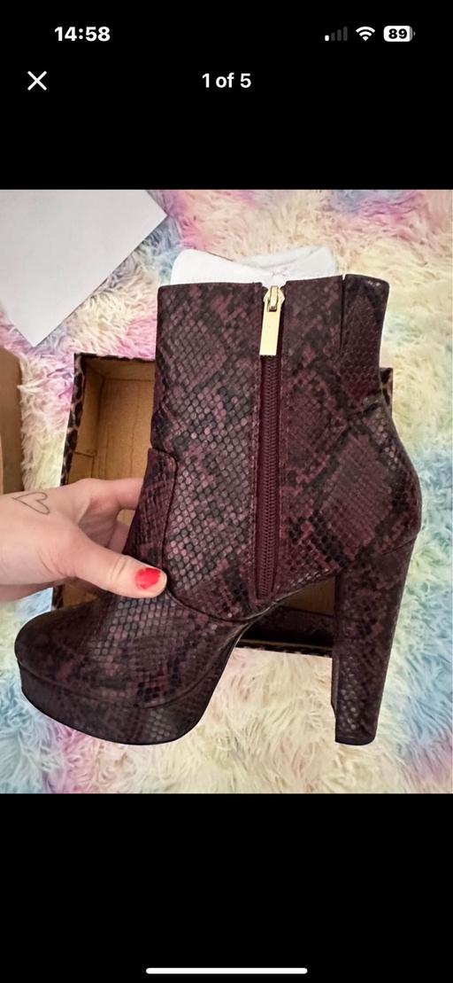 Buy & Sell West Midlands Birmingham - Photos for River Island Leather Heeled Boots (Brand New)