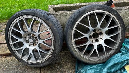 Vehicles Slough Cippenham - Slough - Photos for 2x ACE 112 Alloy wheels, 205/40/17 tyres