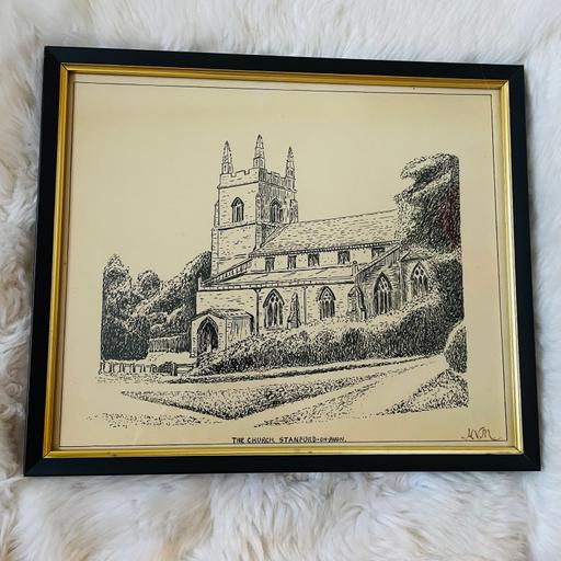 Classes Dorset Bournemouth, Christchurch and Poole - Photos for Vintage The Church Stanford On Avon Print Art