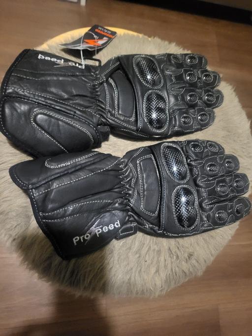 Buy & Sell West Yorkshire Calderdale - Photos for hipora prospeed motorcycle gloves size L