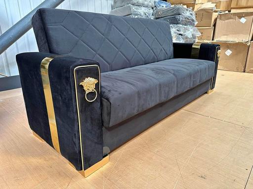 Buy & Sell Brent East Lane Business Park - Brent - Photos for 3+2 Lion Sofa Bed Available With Storage
