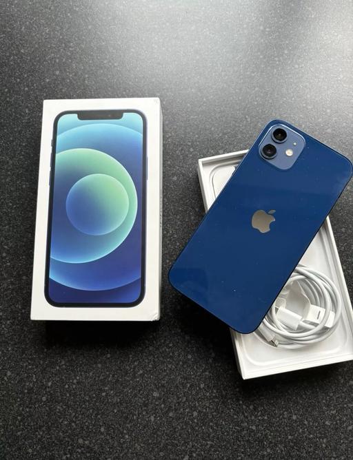 Buy & Sell West Midlands Dudley - Photos for Boxed iPhone 12 128gb blue unlocked like new