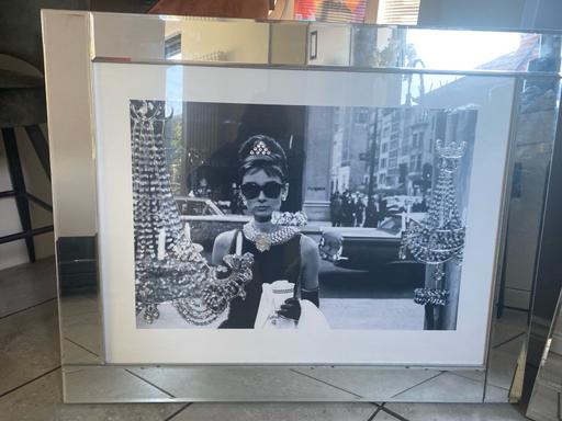 Buy & Sell Essex Rochford - Photos for Mirrored picture Audrey Hepburn crystal