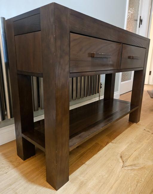 Buy & Sell South West London Morden Park - South West London - Photos for John Lewis Solid dark wood console/hallway