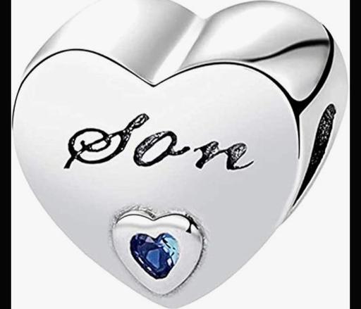 Buy & Sell Greater Manchester Rochdale - Photos for Son Heart Charm Hallmarked S925 Sterling Silv