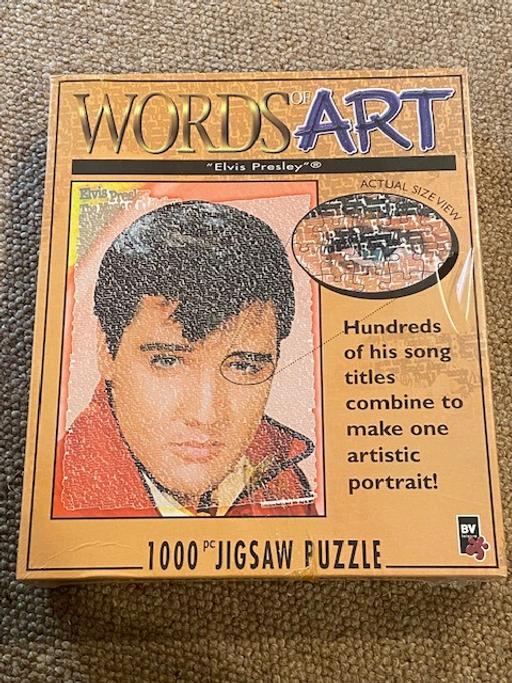 Buy & Sell Bristol Bristol City Centre - Bristol - Photos for Elvis 1000 Piece Jigsaw Words of Art NEW