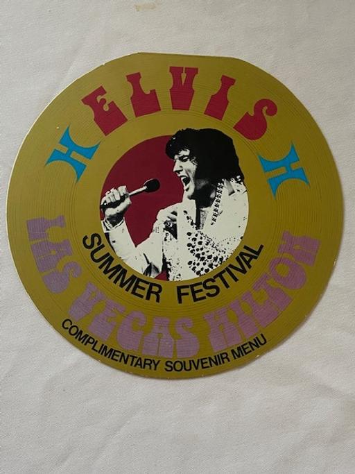 Buy & Sell Bristol Totterdown - Bristol - Photos for Elvis 1970s Vegas Summer Festival Menu