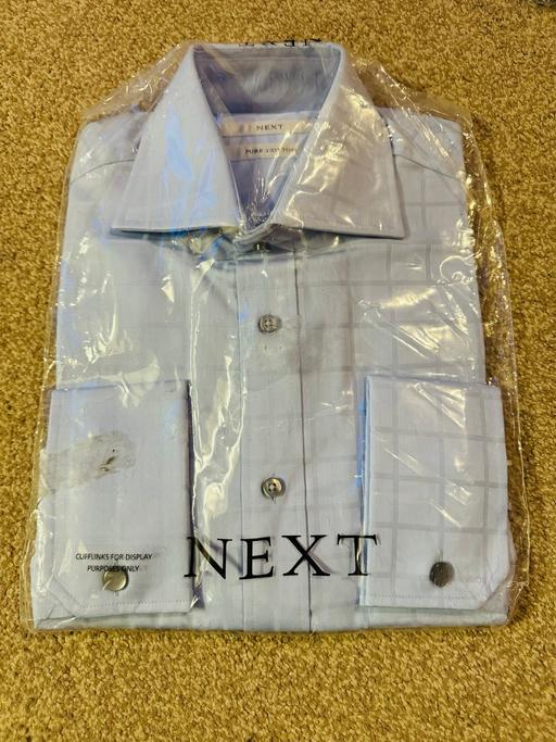 Buy & Sell South West London Fulham Broadway - South West London - Photos for Next Checked Pure Cotton Shirt Size 14.5”