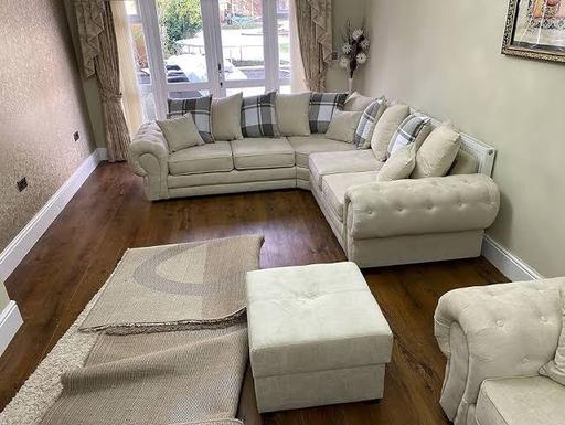Buy & Sell Sparkhill Birmingham - Photos for Creamish Verona Corner Sofa