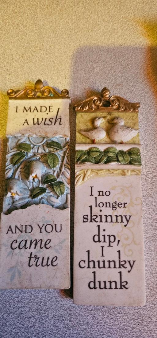 Buy & Sell West Midlands Birmingham - Photos for x2 ceramic plaques