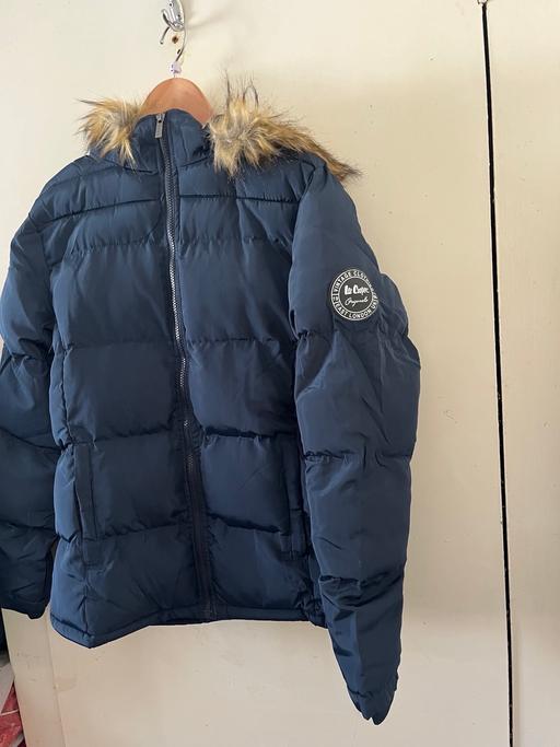 Buy & Sell South West London Norbury - South West London - Photos for New girls Lee C FauxFur jacket Navy size 14ye