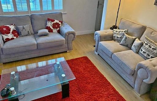 Buy & Sell Brent East Lane Business Park - Brent - Photos for Plush Velvet Verona 3+2 Sofa