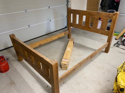 Buy & Sell West Yorkshire Kirklees - Photos for King Size Wooden Bed