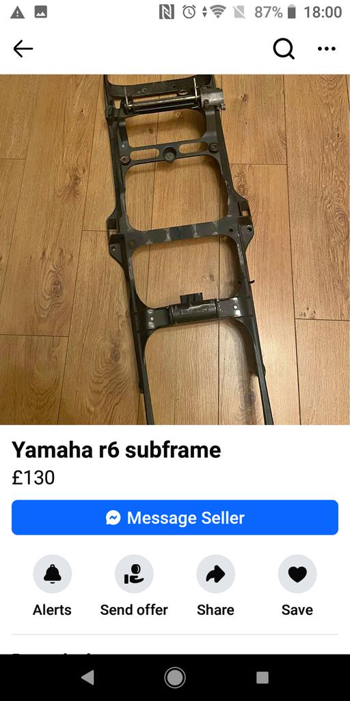 Vehicles West Midlands Birmingham - Photos for yamaha r6 subframe