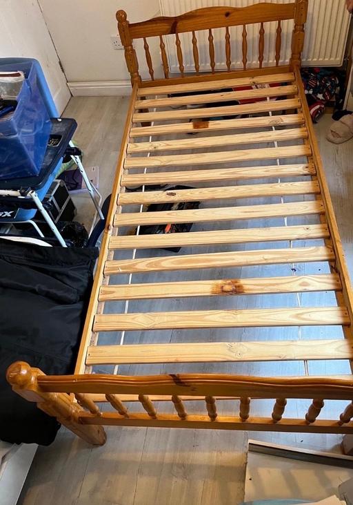 Buy & Sell West Midlands Dudley - Photos for Single Bed frame Pine Wood