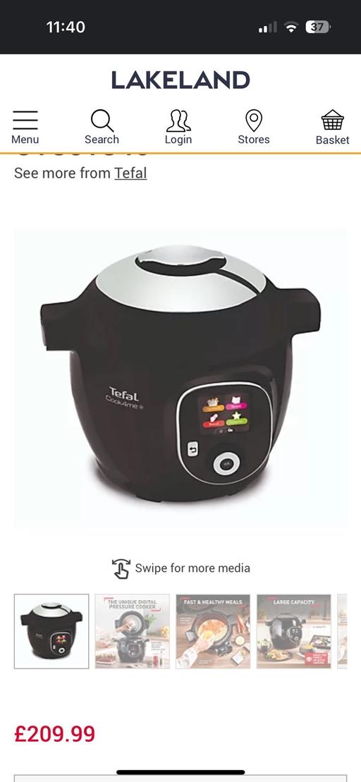 Buy & Sell Bedfordshire Luton - Photos for Tefal cook 4 me multicooker