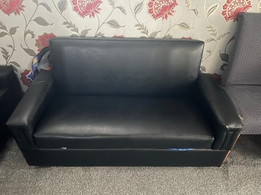 Buy & Sell East London Forest Gate - East London - Photos for Black sofa beds with storage