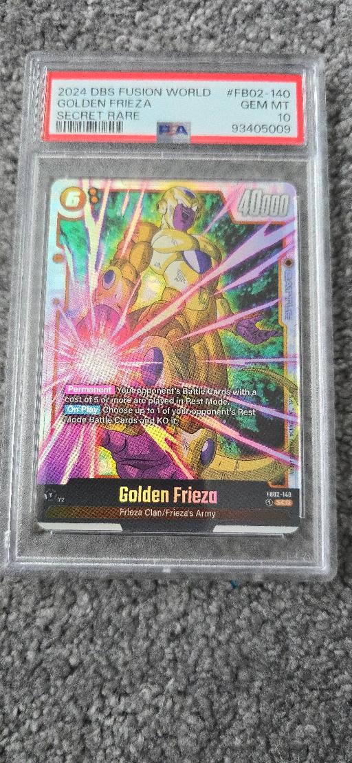 Buy & Sell Hertfordshire St. Albans - Photos for golden frieza scr psa 10