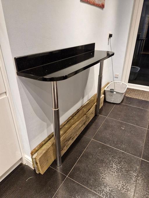 Buy & Sell Greater Manchester Manchester - Photos for Black Onyx Type Breakfast Bar