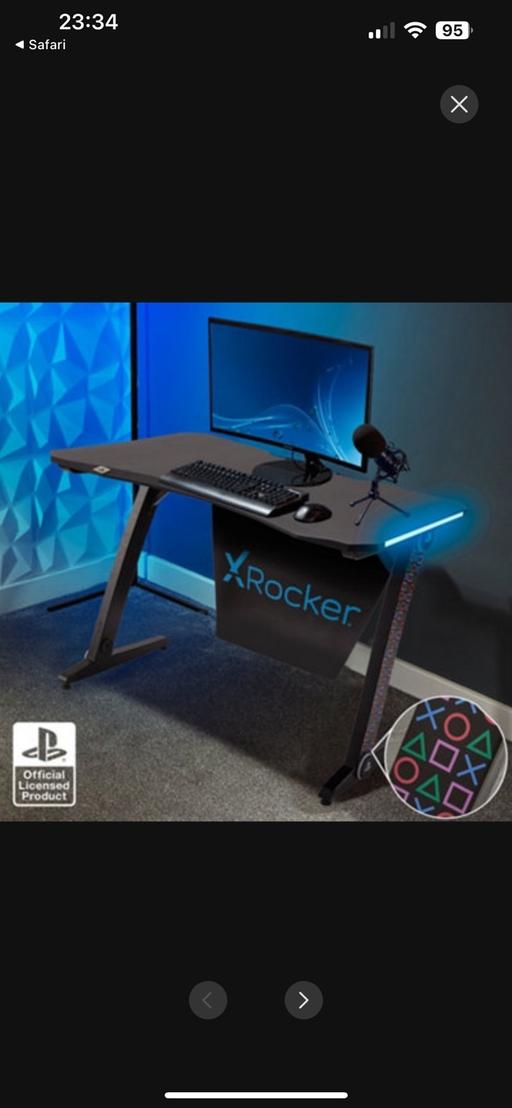 Buy & Sell Greater Manchester Tameside - Photos for PlayStation desk Xrocker gaming leds borealis