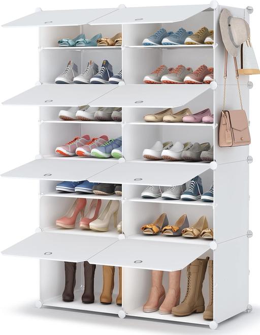 Buy & Sell Central London - Photos for Shoe Storage,Oversized 2 x 7 Tier Shoe Rack