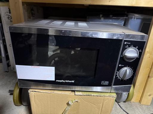 Buy & Sell Barking and Dagenham Barking - Barking and Dagenham - Photos for Morphy Richards Microwave