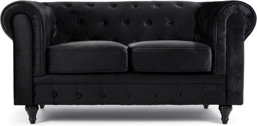 Buy & Sell Central London Charing Cross - Central London - Photos for Velvet Chesterfield Sofa