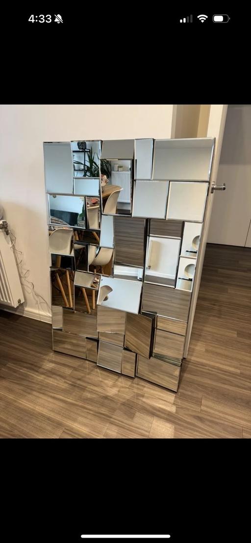 Buy & Sell West London Bedford Park - West London - Photos for Multi Faceted Large Mirror 120 x 80cm