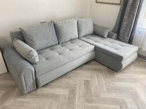 Buy & Sell Brent East Lane Business Park - Brent - Photos for Grey color Berlin corner sofa bed