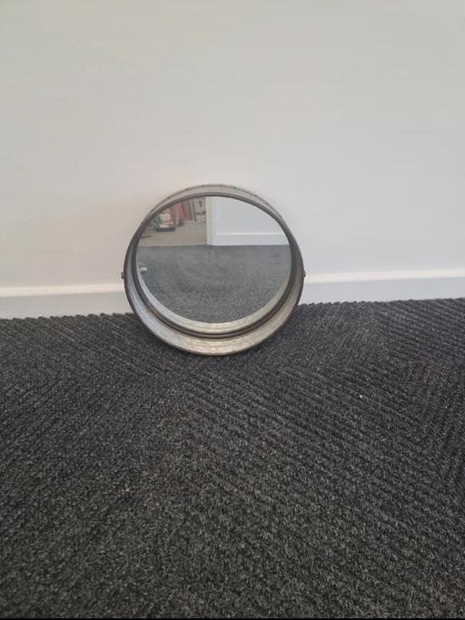 Buy & Sell Leicestershire Leicester - Photos for Industrail Round Metal Mirror