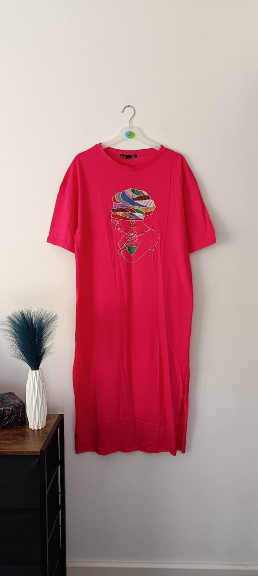 Buy & Sell Swansea - Wales Blaenymaes - Swansea - Photos for T-shirt embroidered dress side slits size S