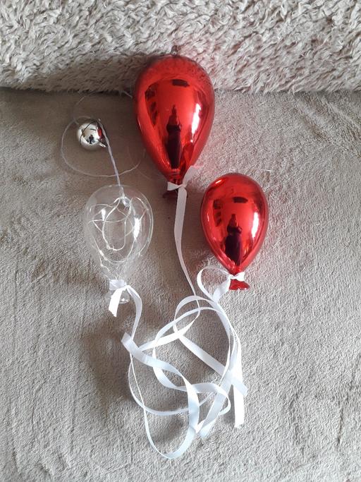 Buy & Sell West Midlands Solihull - Photos for 3 Hanging Glass Balloons