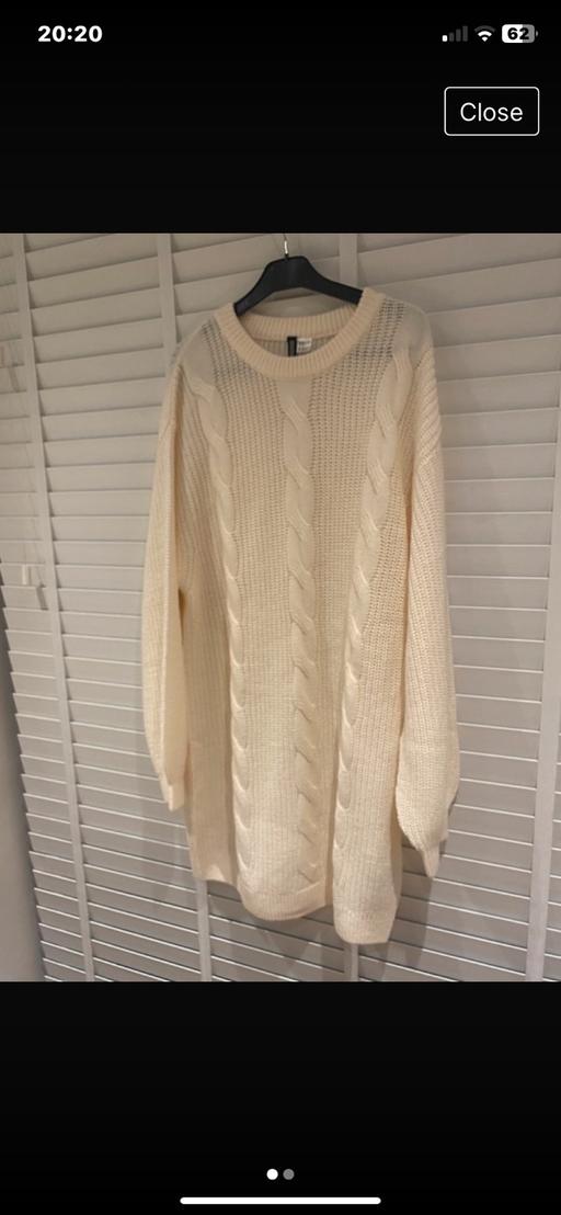 Buy & Sell Swansea - Wales Winch Wen Industrial Estate - Swansea - Photos for Ladies long cream jumper/dress medium size 10