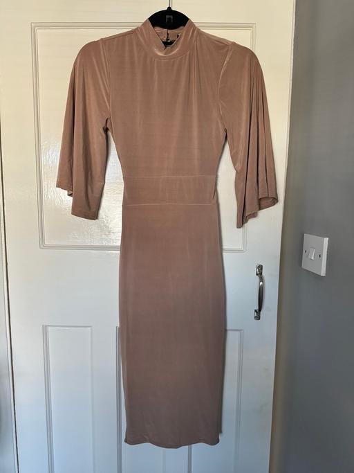 Buy & Sell East London Redbridge - Photos for PLT brown backless midi evening dress