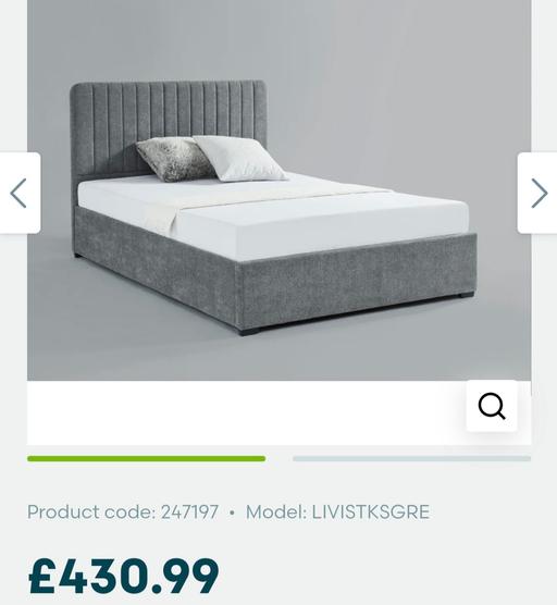 Buy & Sell West Midlands Wolverhampton - Photos for King-size Ottoman bed frame.