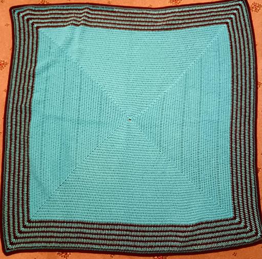 Buy & Sell Powys Guilsfield - Powys - Photos for Vintage Crochet Blanket 104cm