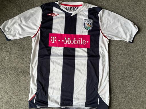 Buy & Sell West Midlands Birmingham - Photos for West Bromwich Albion 2006-2007 home shirt