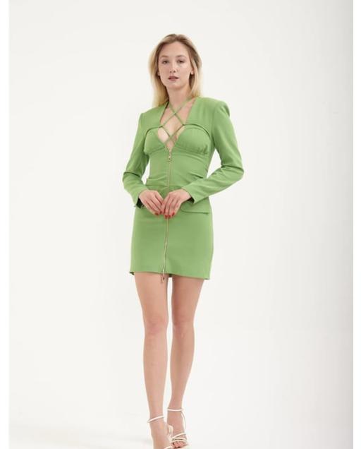 Buy & Sell Swansea - Wales Blaenymaes - Swansea - Photos for Padded shoulders zip up Blazer dress