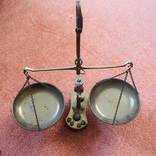 Buy & Sell Dorset Bournemouth, Christchurch and Poole - Photos for Vintage Solid Brass Weighing Scales Weights