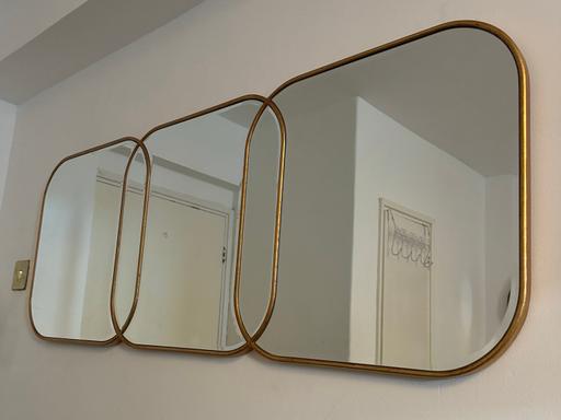 Buy & Sell East London Wapping - East London - Photos for Gold Frame Triple Mirror