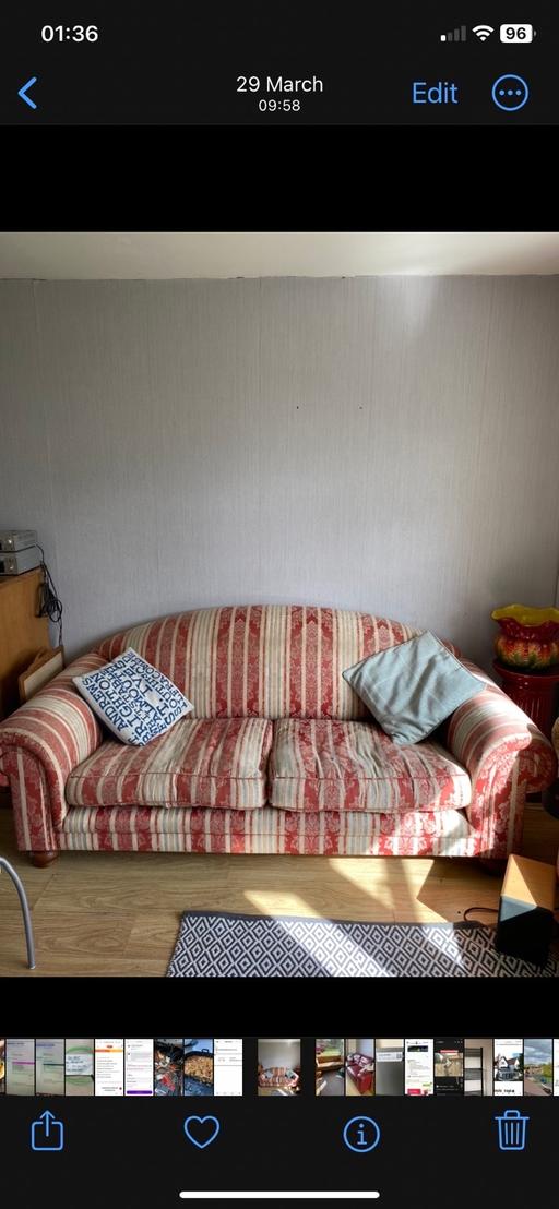 Buy & Sell Worcestershire Bromsgrove - Photos for Three seater sofa