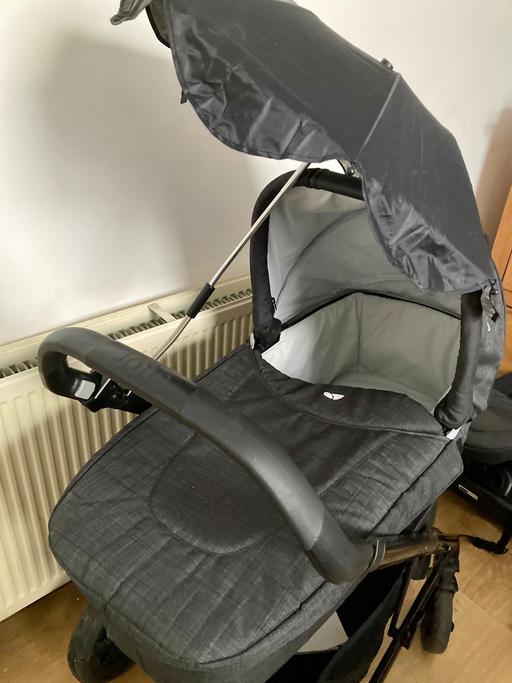 Buy & Sell Greater Manchester Bury - Photos for Joie dlx pram travel system (Grey)